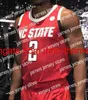 College Basketball Wears Custom 2021 College NC State Wolfpack Jersey Basketball Dennis Smith Jr. Jericole Hellems Devon Daniels Markell