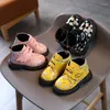 Boots Childhood Cute Cartoon Print Pattern Children Short Toddler Baby Autumn Winter Kawaii Boys Girls Sneaker G10283