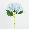 Dekorativa blommor hortensia konstgjorda för pografiska rekvisita bröllopsfest dekoration födelsedag diy present brud bukett heminredning