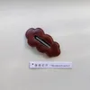 Korean Hair Clips for Women Pu Leather Cloud Shape Solid Color Bb Hair Clip Girls Hair Barrette Hair Accessories Hairclip New