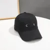 Canvas Beyzbol Kapağı Mens Tasarımcı Şapkalar Moda topu kadın kapaklar takılmış şapka mektubu yaz snapback güneşlik sporu nakış plajı lüks şapkalar