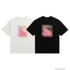 Vêtements de mode de créateurs T-shirts de luxe T-shirts Margiela Modèle abstrait Phantom Imprimer à manches courtes Summer MM6 Fashion BR Casual Loose Mens T-shirt pour femme