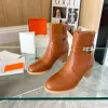 Sıcak satıcı kadın klasik botları yeni varış marka tasarımcısı şövalye botları moda ayak bileği kısa yarım kadın patik ultra mini bot topuk orijinal deri ayakkabılar süet