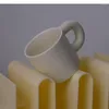 Kubki nordycki ceramiczny kubek ręcznie robiony para kubka na wodę prosta plamy atrament sztuka kawa salon akcesoria dekoracyjne