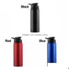 Water Bottles 700Ml Large Capacity Stainless Steel Bike Bottle Outdoor Sport Running Bicycle Kettle Drink Cycling Cups Dh1108 T03 Dr Dhl2N