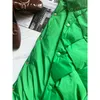 Bottegassvenetasダウンジャケット織り最高品質のホワイトダックグリーン織りベストヨーロッパ製品ネットレッドホース秋と西洋スタイルのノースリーブ