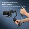 Stabilizatörler Zhiyun Resmi Weebill 3 Kamera Gimbal 3 Eksenli Dış Mekan Taşınır Aynasız Kamera Q231116