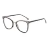 Mężczyźni i kobiety mogą nosić okulary krótkowzroczne z spersonalizowaną płaską obiektywem Cat Eye. Nowe przeciw niebieskie światło