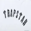 Designer Fashion Clothing Luxury Tees Tshirts Trapstar 2023 Summer New Line Men's Loose Os Letter Printing Short Sleeve American Street Cotton T-Shirt Trend