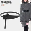 Ceintures Femmes Ceinture Pour Robe En Cuir Bowknot Large Simple Wrap Ceinture Manteau Corset Designer Cummerbunds Ceinture