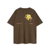 24SS T-Shirts T-Shirts Kurzarm-T-Shirt High Street Man Print T-Shirts Tops Hochwertiges Designer-Baumwoll-T-Shirt