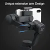 Stabilisatorer Anjielosmart Capture2 3 Axis Handheld Gimbal Stabilizer för GoPro 7 6 5 SJCAM EKEN YI ACTION CAMALE / SMARTPHONE Mobiltelefon Q231116