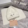 MIMU Beanie designer beanie motorkap bucket hat cap winterhoed MM gebreide muts Lente Skull caps Winter Unisex Kasjmier Letters Casual Outdoor ingerichte hoeden