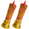 Chinese Led Light Supplies Lamp E27 Fitting Wedding Lamps Ancient Candlestick Style Altar Retro Vintage Operated