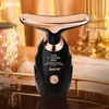 Face Care Devices Black gold electric beauty instrument for lifting and fixing and eye massagers Household vibration ultrasonic massager 231115
