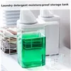 Storage Bottles Laundry Detergent Dispenser Refillable Powder Container Multipurpose Liquid Derergent Organizer Home Accessories