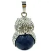 Kolye Kolyeler Moda Takı Lapis Lazuli Malakit Howlite Aventurine Jaspe Mavi Kum Goldstone Kristal Bead WFH709