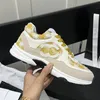 France Designer Bue Buty buty Sneakers Nowe buty do biegania retro swobodne buty zamszowe skórzane szwy wielokolorowe i wszechstronne grube podeszwy koronkowe buty modowe