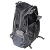 Sacos ao ar livre Mochila repelente de água Caminhadas Mochilas Grande Capacidade Preto Respirável Multi Bolso Resistente ao Desgaste Leve para