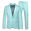 Herrenanzüge, Blazer, roter formeller Anzug, 2-teiliges Set für Männer, Hochzeit, Party, Kleid, Mantel und Hose, große Größe, Terno Masculino, Schwarz, Weiß, Blau, Kostüm Homme 231115