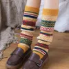 Women Socks Autumn And Winter Leg Cover Knitted Thickened Warm Foot Fashion Boot Female Colorful Bright Colors Warmers