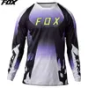 Men's T-Shirts Enduro MTB Cycling Sleeve Cycling Jersey Downhill Shirt Camiseta Motocross T-shirt Mx Mountain Bike Clothing FOX teleyi jersey Q11