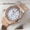 AP Swiss Luksusy Watch Watch Watch Royal Oak Series 34 mm Diameters 18K Rose Gold Original Diamond Automatic Machinery Watch Luksus Watch 77351or.zz.1261or.01