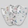 Koce Baby Cotton Swaddle For Boy Girl 3 Opakowanie Zestaw Born Regulowane Spiaddles Sleep Sack 0-6 miesięcy poniżej 80 cm