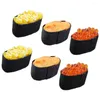 Party Decoration 6pcs Fake Onigiri Restaurant Display Props Sushi Models Lifelike Echt