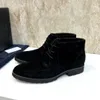 Botas de tobillo para hombre, botas de moto informales de fondo grueso para exteriores de combate a la moda de diseñador, zapatos de vestir de fiesta de marca para hombre, talla 38-45