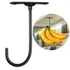 Hooks Banana Holder Hook Stainless Steel Under Cabinet Hanger Kitchen Organizer For Items Keep Fresh