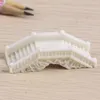 Estatuetas decorativas ponte figure em miniatura de pedra artesanal ornamento home jardim decoração diy micro paisagem branco amarelo atacado