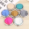 Kampanj Anpassad kristallytspeglar Portable Pocket Mini Cosmetic Mirror Women Cosmetic Söt rund Makeup Clamshell Mirrors