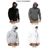 Men's Hoodies Men Hooded Hoodie Casual Long Sleeve Sweatshirt Pullover Jumper Fashion Workout Tops With Face Guard