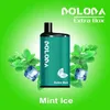 Original Doloda Extra Box 6000 Puff Descartável Vape Pen 1.2ohm Mesh Coil 12ml Pod 650mAh Bateria Recarregável Puffs 6K 2% 5% Força E Cigarros 10 Sabores Em Estoque