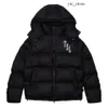 Vestes pour hommes Trapstar London Shooters Veste à capuche à capuche Noir réfléchissant brodé Sweat à capuche thermique Hommes Manteau d'hiver 230620ss 486