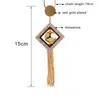 Pendant Necklaces SINLEERY Hollow Square Heart Round Crystal Necklace Gold Silver Color Long Chain Women Fashion Jewelry