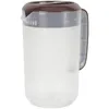 Dinnerware Sets Pitcher Water Tea Container Cold Pitchers Jar Plastic Iced Ice Fridge Clear Box Lunch Lemonade Coffee Kettle Spout Jug Pot