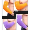 Genouillères 1 PC Élastique Bras Manches Brassard Football Coude Protecteur Brace Soutien Protection Hautement Compression