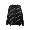 Heren designer truien retro klassieke mode sweatshirts heren truien letterborduurwerk ronde hals comfortabele warme hoodir damestrui