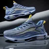 Dress Men Sneakers Running Boots Fashion Outdoor Jogging Sports Shoes Mesh Breathable Cushioning Basket Footwear Male Big Size 45 231116