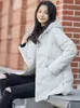 Winter 90% Duck Down Coat Women Ultra Light Puffer Feather Jacket Hooded Autumn Mid-Long Casual Lightweight Female Parka