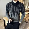 Winter Mens Wool Sweater Designer Jaqueta de pulôver de malha masculina Mulheres com suéteres quentes Capuz casual Bordado de pescoço casaco wtw8