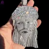 Collana di gioielli da uomo Hip Hop Moissanite Moissanite di personalità personalizzata di fabbrica Ciondolo di Gesù