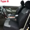 New Upgrade 2 Front Seat Covers Airbag Compatible Universal Size Seat Covers For Car With Bucket Back Pocket 2 Seat Belt Cover