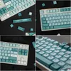 Teclados Gmk Clonado Iceberg XDA Perfil 125 Key Keycap PBT Dye-Sub Keycaps para Cherry MX Switch Teclado Mecânico 61 68 98 104 Layo Dhlnr