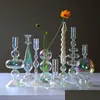 Kerzenhalter Kerzenhalter Luxus schillerndes Dekor für Tisch Nordic Rainbow Vase Blume Home Dekoration Glas Kerzenständer Hochzeit C Dhasp