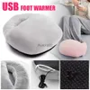 Space Heaters Unisex USB-Fußwärmer, elektrische Heizung, weicher Plüsch, warmer Stiefel, Slipper, waschbar, für den Haushalt, Winter, Fuß-Handwärmematte, YQ231116