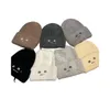 Mimu beanie designer beanie bonnet hatt hink hatt mössa vinter hatt mm stickad hatt vårskalle mössor vinter unisex kashmir bokstäver avslappnad utomhusmonterade hattar