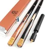 Billiardy wskazówki Omin Victory Series 3 4 Snooker Cue 9,8 mm Wskazówka popielata wałka drewna mosiężne stałe tyłek z przedłużającym bilardowym Stick 231115